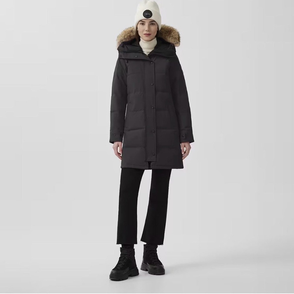 Canada Goose Black Shelburne Parka w Fur Trim (Discontinued) 3XL Black Label NEW - Picture 9 of 9